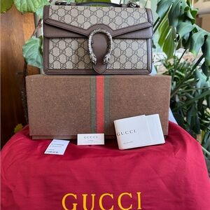 Gucci Dionysus GG Canvas Shoulder Bag